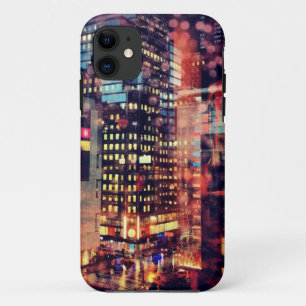 Rainy NYC iPhone case