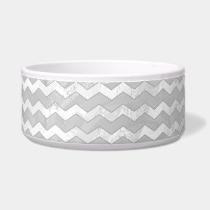 Rainy Sky Grey Chevron Pattern