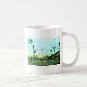 Rainy street mug