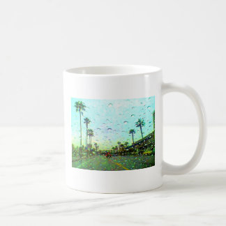 Rainy street mug