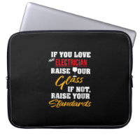 Raise Glass Funny Apprentice Electrician Wife Dad