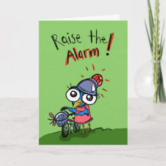 Raise the Alarm! It's your Birthday! For Her Card