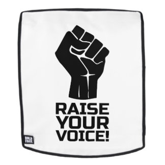 Raise Your Voice 1 B Backpack