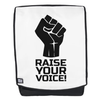 Raise Your Voice 1 B Backpack