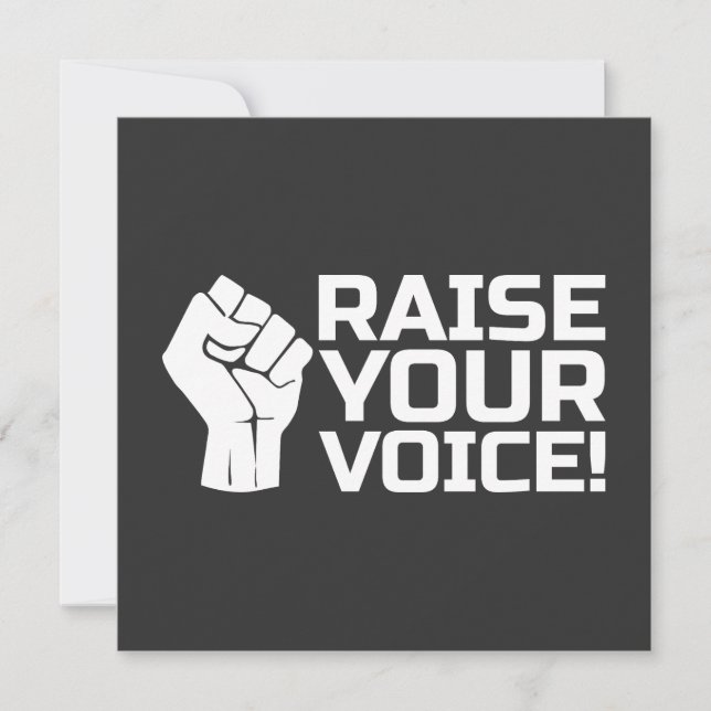 Raise Your Voice 2 W (Front)
