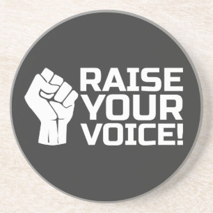 Raise Your Voice 2 W Coaster