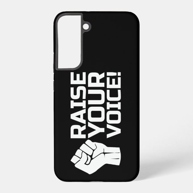 Raise Your Voice 2 W Samsung Galaxy S22+ Case (Back)