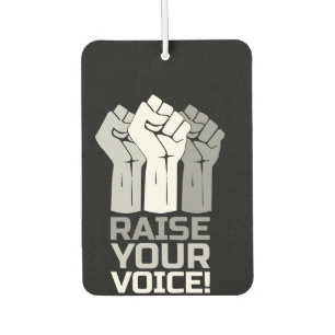Raise Your Voice 3 W Car Air Freshener