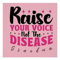 Raise your voice breast cancer awareness2024 quote