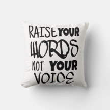 Raise your words T-shirt