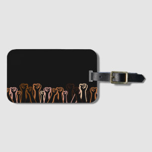 Raised Fists Luggage Tag