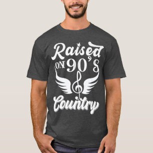 Raised on 90s countryGuitar Player Vintage Country T-Shirt