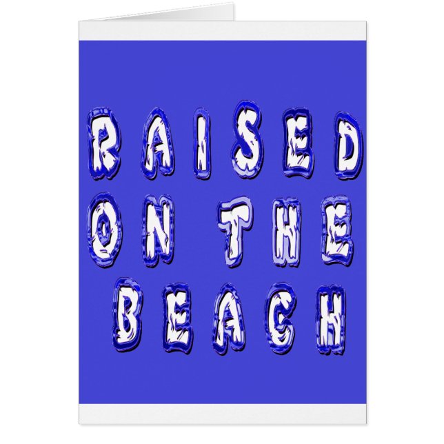  Raised on the Beach: A Nautical Design (Front)