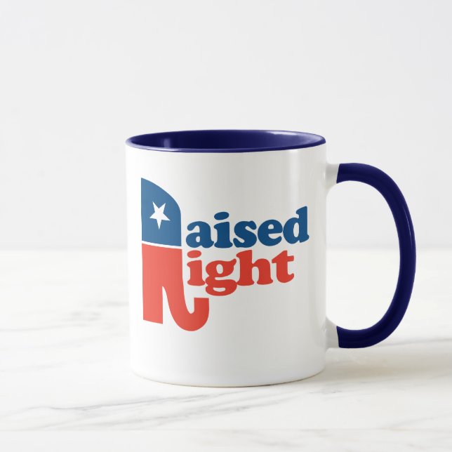 Raised Right Mug (Right)
