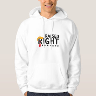 Raised Right Proud Maga Trump inauguration Day Hoodie