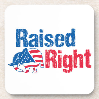 Raised Right - Republican Coaster