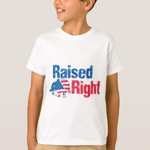 Raised Right - Republican T-Shirt
