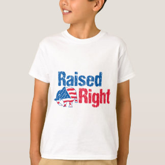 Raised Right - Republican T-Shirt
