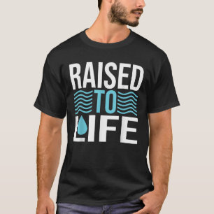 Raised To Life Cute Boys Girls Kids Christian Bapt T-Shirt