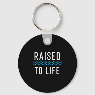 Raised To Life New Christian Baptism 1 Key Ring