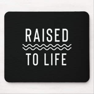 Raised To Life New Christian Baptism Mouse Pad