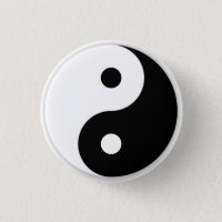 Raised Yin/Yang symbol