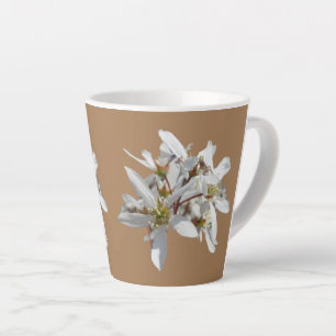 Raisin Blossom Cust. Brown Latte Mug