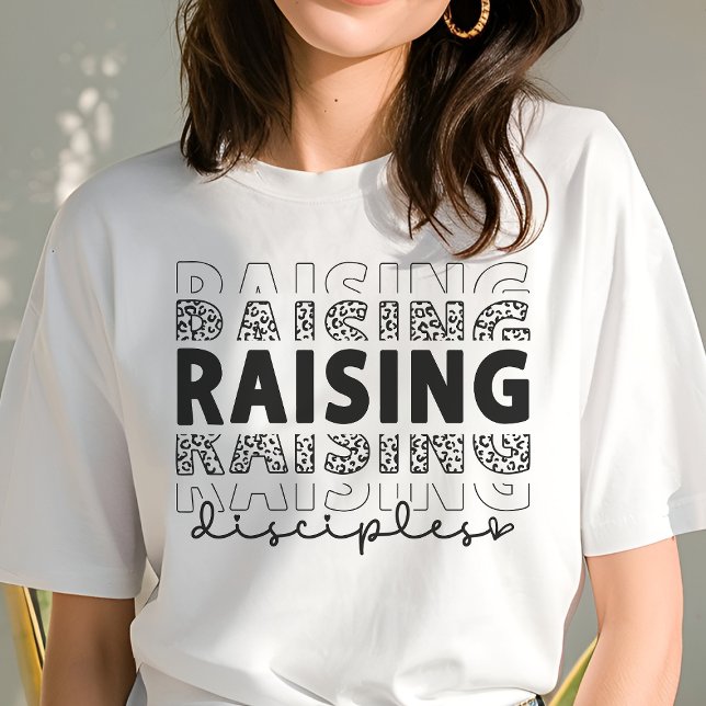 Raising Disciples Christian Mum Tri-Blend Shirt (Creator Uploaded)