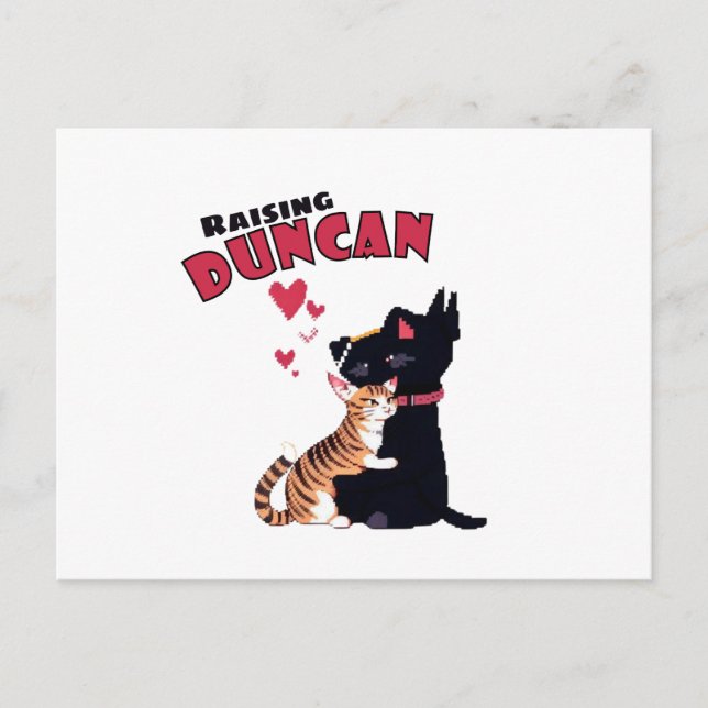 Raising Duncan Postcard (Front)