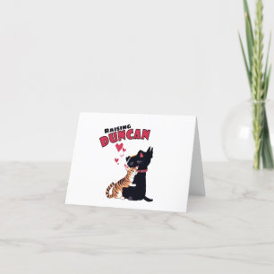 Raising Duncan Thank You Card