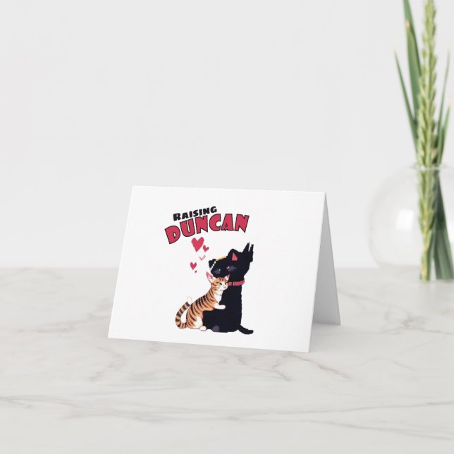 Raising Duncan Thank You Card (Front)