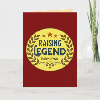 Raising Legends – Mother’s Power Badge Card