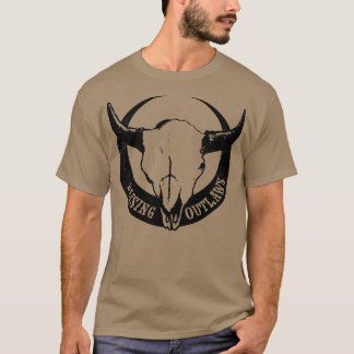 Raising Outlaws Funny Parenting Parents Father Mot T-Shirt