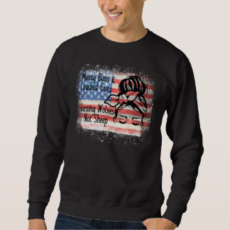Raising Wolves Not Sheep Women's Sweatshirt