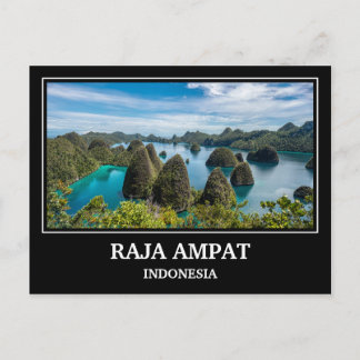 Raja Ampat Indonesia Postcard