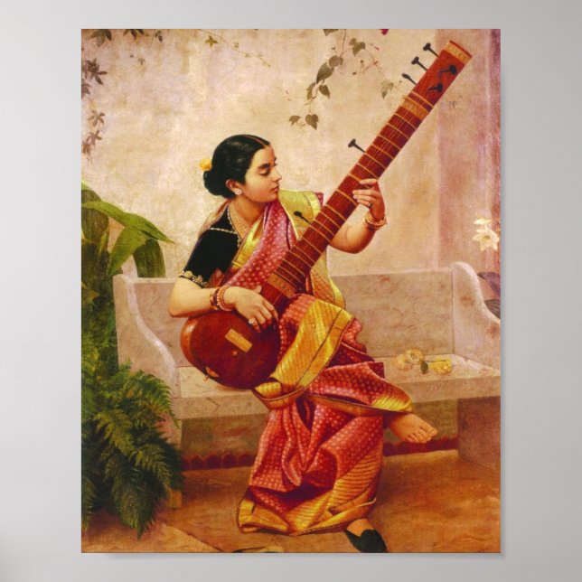 Raja Ravi Varma - Kadambari Poster (Front)