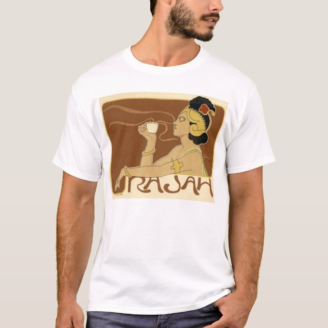 Rajah Vintage Coffee Ad - Shirt (Front)