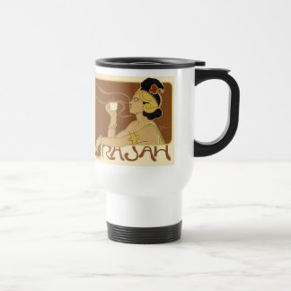 Rajah Vintage Coffee Advertisement Travel Mug