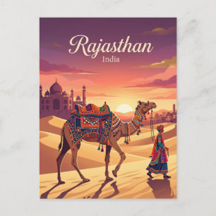 Rajasthan India Postcard