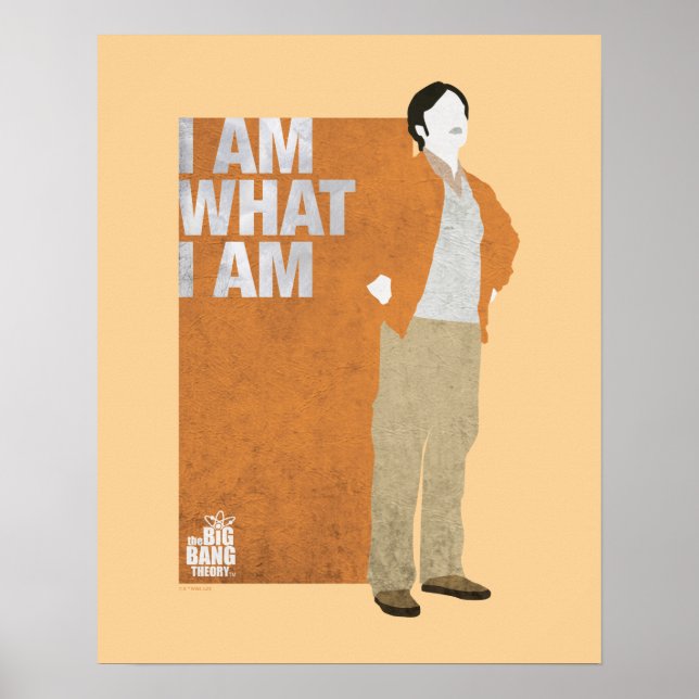 Rajesh | I am What I am Poster (Front)