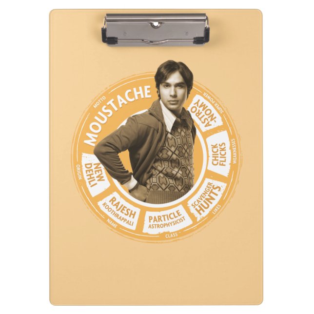 Rajesh Info Graphic Clipboard (Front)