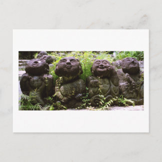 Rakan of Otagi Nenbutsu Temple in Kyoto Postcard