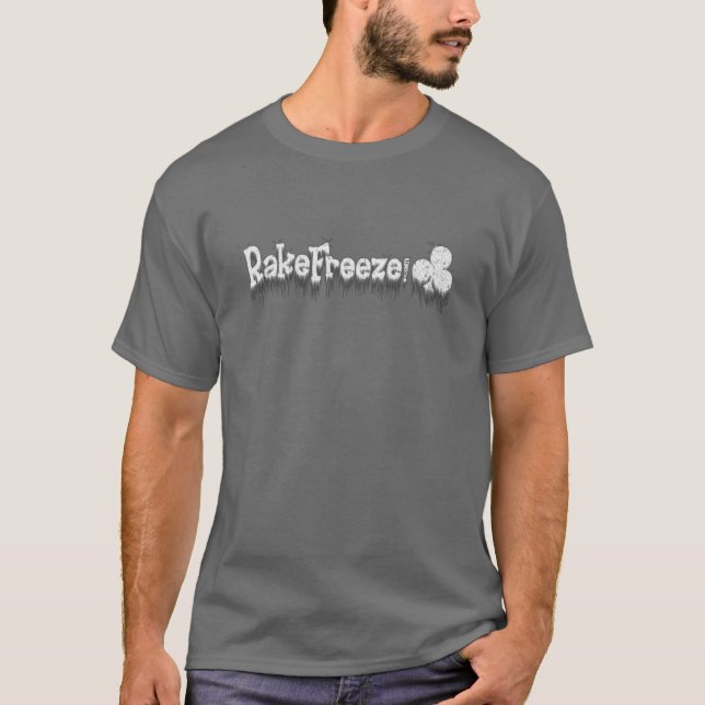 Rake Freeze Grey T-Shirt (Front)
