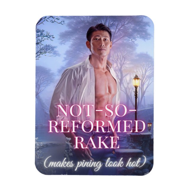 Rake Review Magnet- Mr. January Magnet (Vertical)