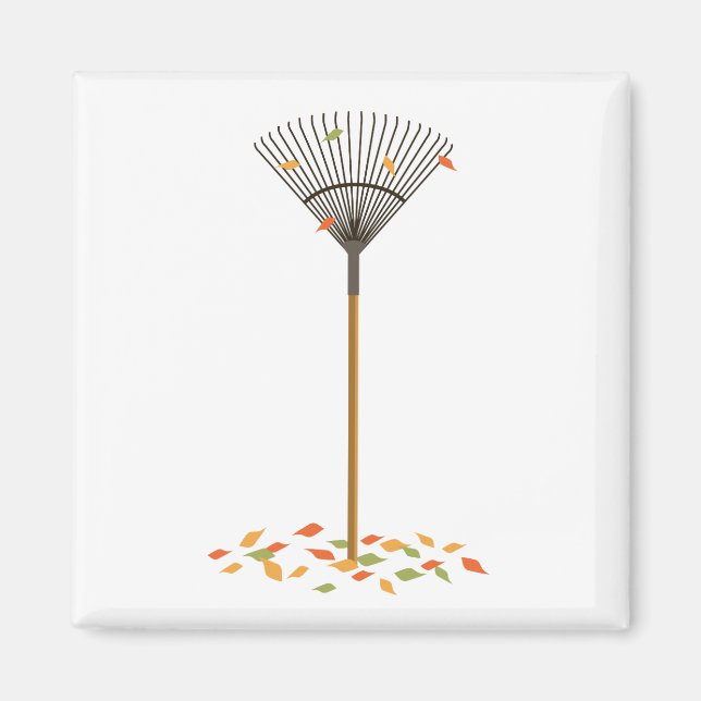 Rake Tree Magnet (Front)