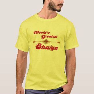 Rakhi – World's Greatest Bhaiya T-Shirt