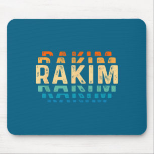 Rakim Vintage Tee Love Heart Rakim D Retro Rakim  Mouse Pad