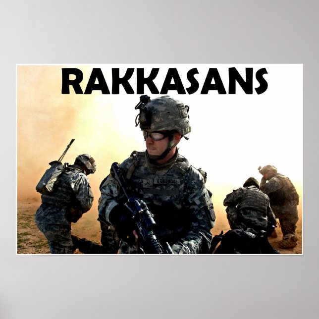 Rakkasan 101st Airborne Poster (Front)