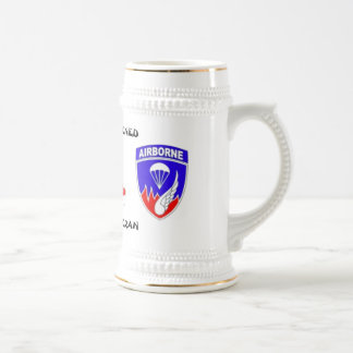 Rakkasan 187th Inf. Reg. Combat (Pre-101st.) Beer Stein