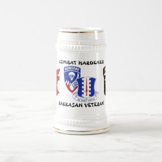 Rakkasan 187th Infantry Regiment Combat Hardened Beer Stein